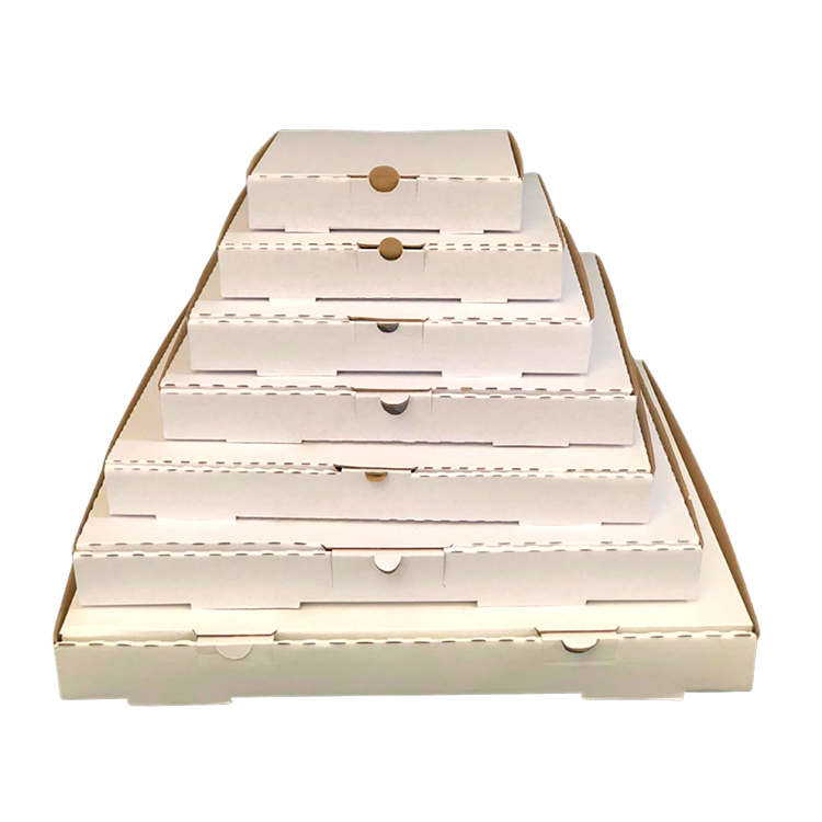 Caja para Pizza Blanca - Super Materias